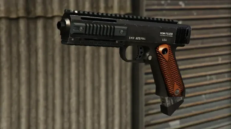 AP Pistol weapon render — Grand Theft Auto V