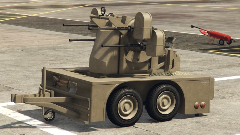 Anti Aircraft Trailer