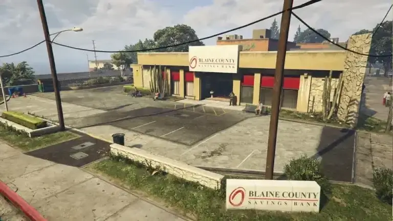 Blaine County Savings Bank logo — Grand Theft Auto V
