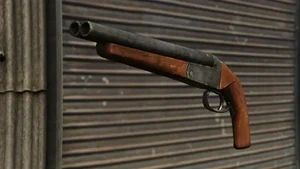 Double Barrel Shotgun