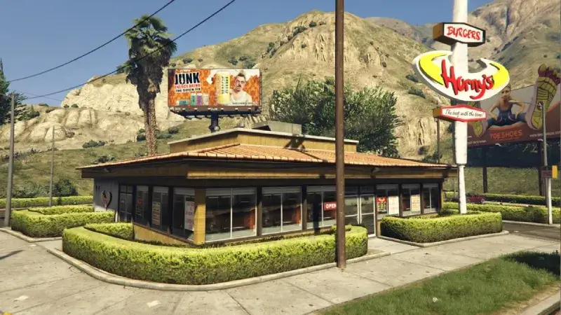 Hornys Burgers GTA V