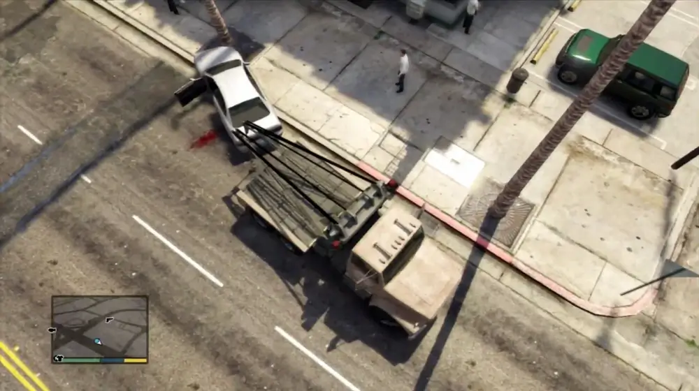 Pulling One Last Favor GTA V