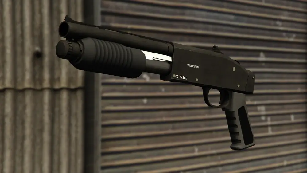 Sawed Off Shotgun GTA V