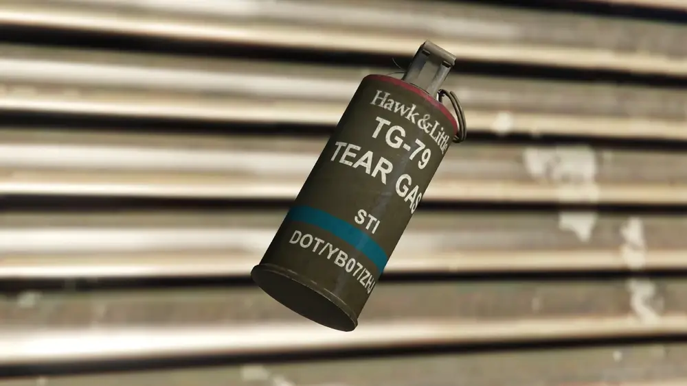 Tear Gas GTA V