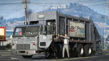 Trash Truck GTA V
